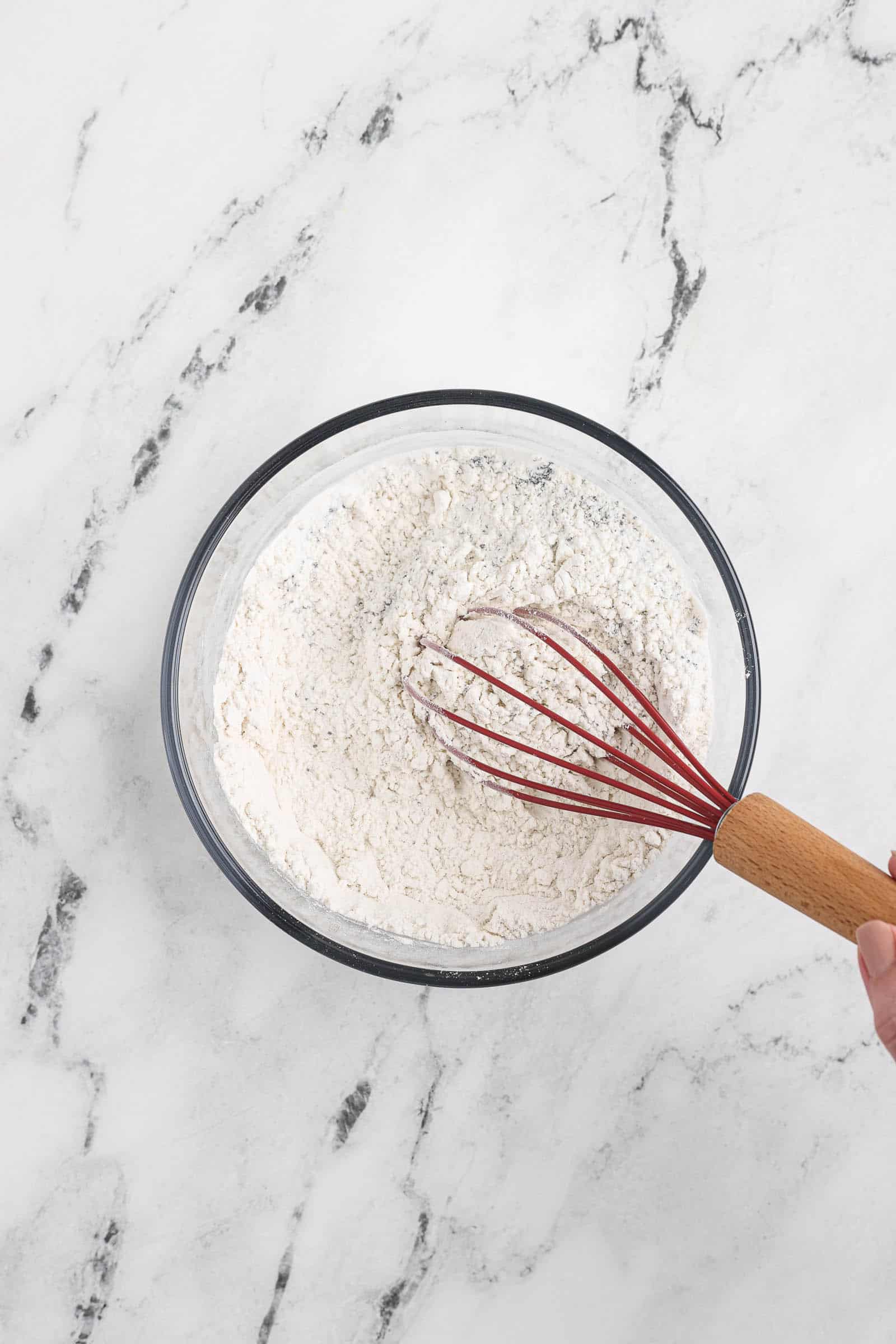 Mix dry ingredients 